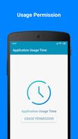 Application Usage Time / Uygulama Kullanım Süresi Plakat