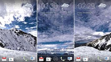 Snowfall 360° Live Wallpaper Ekran Görüntüsü 2