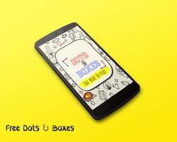 Dots and Boxes - Squares پوسٹر