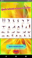 Sports tutorials at home poster