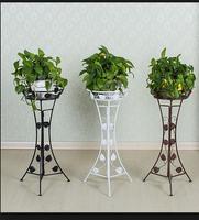 iron flower pot shelf Cartaz