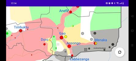 Карта войны в Мали скриншот 1