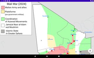 Карта войны в Мали скриншот 2