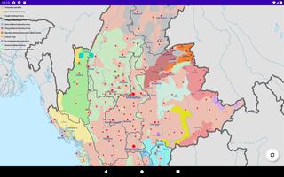 Myanmar war map screenshot 2