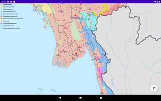 Myanmar war map screenshot 3