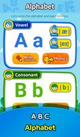 English Alphabet and ABC Phoni постер