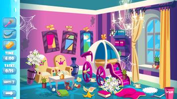 Baby Girls Clean House - Princess Home Girls Clean screenshot 3
