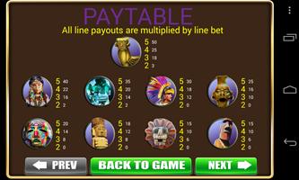 Slot Casino - Maya's Secret Free Slot Machine Game capture d'écran 3