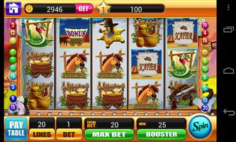 Cowboy Slots - Slot Machines - Free Vegas Casino Affiche