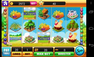 Happy Farm Slots - Free Vegas Jackpot Casino Slots Affiche