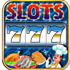 Happy Kitchen Slot Machine-Vegas Casino SLOTS Free أيقونة