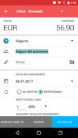 Recordar facturas captura de pantalla 2
