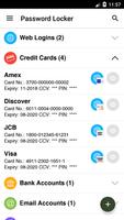 Password Locker スクリーンショット 1