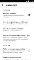 2 Schermata Armadietto Password