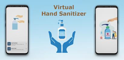 Virtual Hand Sanitizer | Hand Wash Simulator Plakat