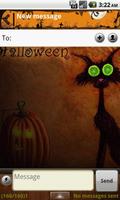 Handcent Halloween 2012 Skin captura de pantalla 1