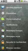 Handcent SMS French Language P imagem de tela 1
