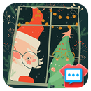 Next SMS christmas 2020 skin APK