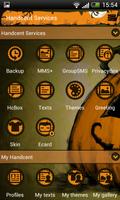 Handcent 6 Skin Halloween 2012 스크린샷 1