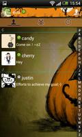 Handcent 6 Skin Halloween 2012 скриншот 2