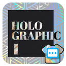 Holographic skin for Next SMS APK