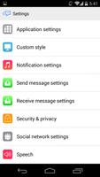 Handcent 6 Skin iOS7 اسکرین شاٹ 3