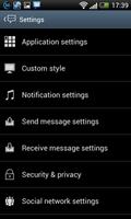 Handcent 6 Skin(Samsung style) captura de pantalla 2