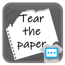 Tear the paper Skin for Next SMS APK