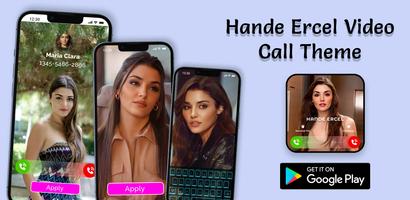 Hande Ercel Video Call Theme Affiche