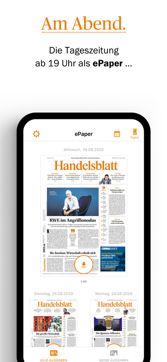 Handelsblatt screenshot 5