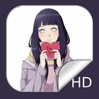 Hinata Konoha Anime Wallpapers Lockscreen icône