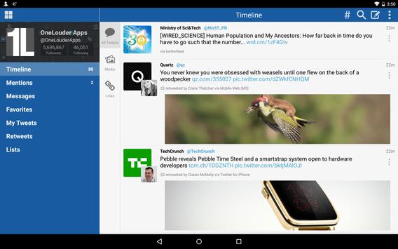 TweetCaster 截图 9