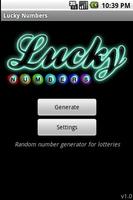 Lucky Numbers Affiche