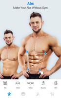 Photoeditor men body face hair الملصق