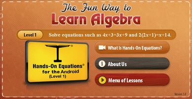 Hands-On Equations 1-poster