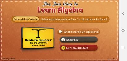 The Fun Way to Learn Algebra poster