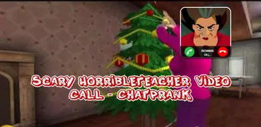 Scary Horrible Teacher Video Call - Chat Prank