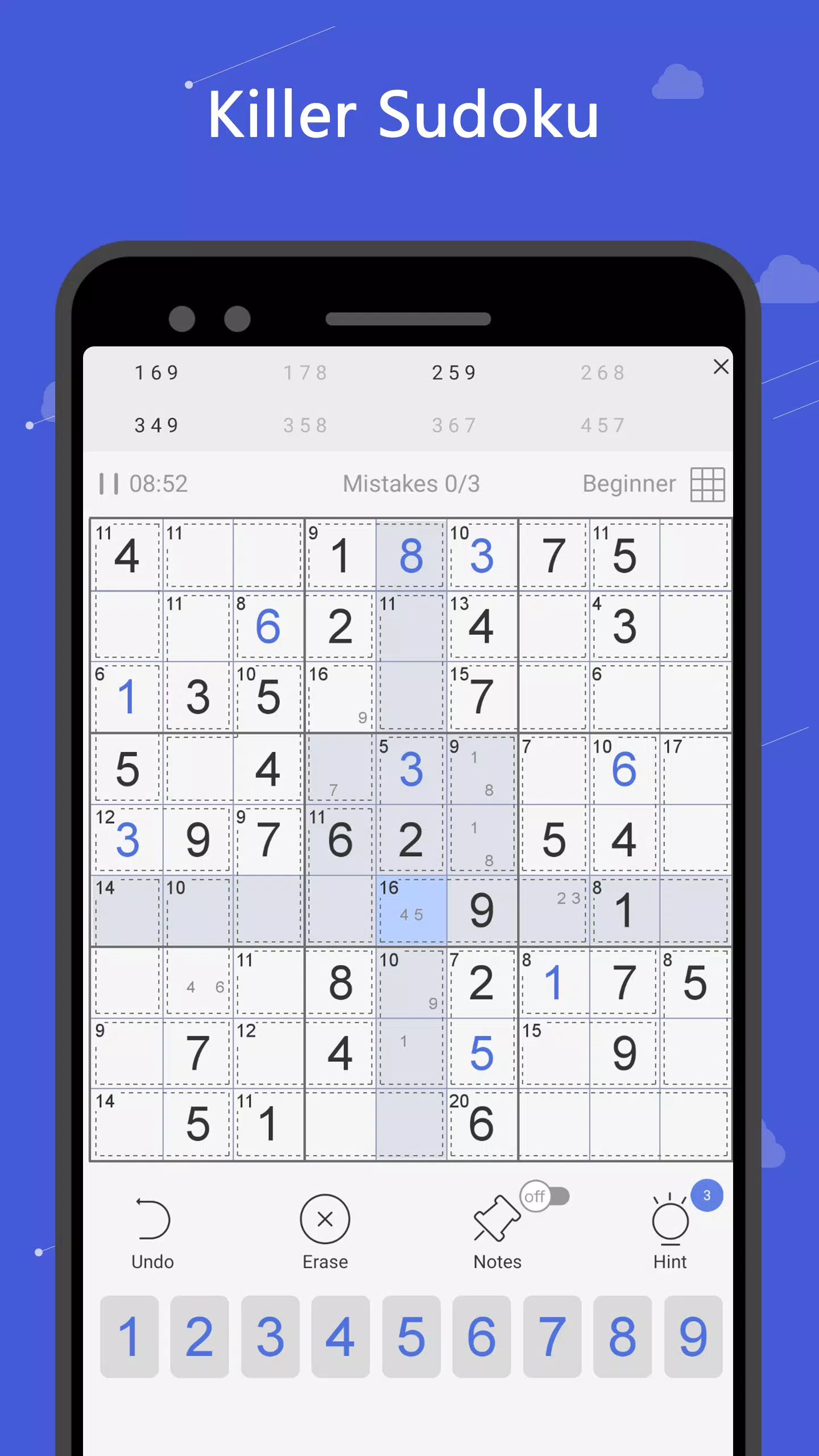 Killer Sudoku por Sudoku.com – Apps no Google Play