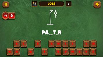 Hangman 1-2-3-4 Người chơi ảnh chụp màn hình 3