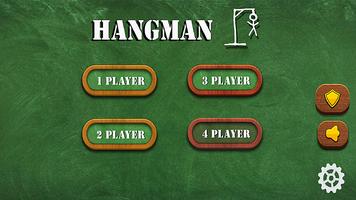 1 Schermata Hangman 1-2-3-4 giocatori