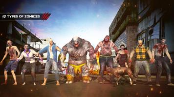 Dead Walk City : Zombie Shoot Ekran Görüntüsü 2