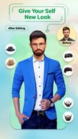 Man Hairstyle Photo Editor Ekran Görüntüsü 3