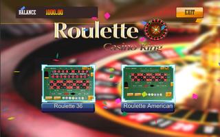 Roulette homme - CasinoKing Affiche