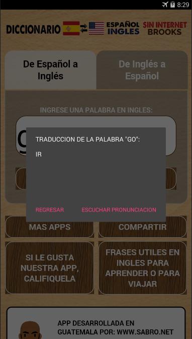 Spanish English Dictionary Translate Traductor For Android Apk Download