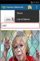 Hantan Meme Maker capture d'écran 3