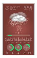 weather app ภาพหน้าจอ 1