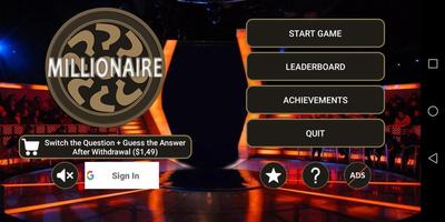 Millionaire Quiz 2020 Plakat