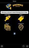 Browns Fish and Chips پوسٹر