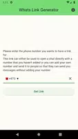 Whats Link Generator 海报
