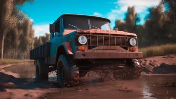 4x4 Offroad Jeep Driving Game Affiche